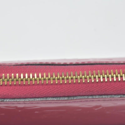 $1060 Louis Vuitton 2012 Vernis Patent Leather Zippy Wallet