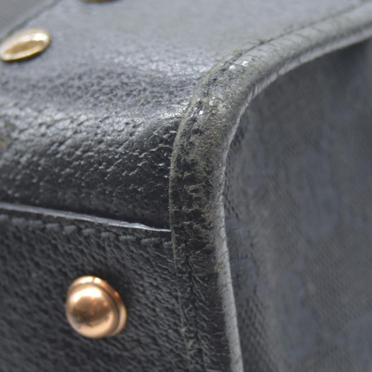 $950 CONSIGNMENT GUCCI GG Canvas Nailhead Tote