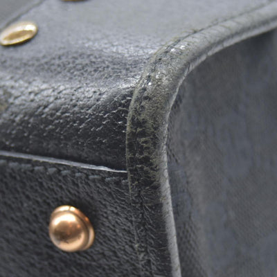 $950 CONSIGNMENT GUCCI GG Canvas Nailhead Tote