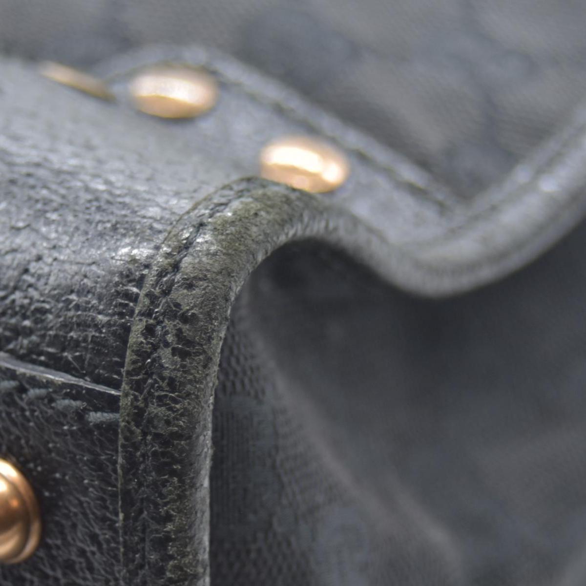 $950 CONSIGNMENT GUCCI GG Canvas Nailhead Tote