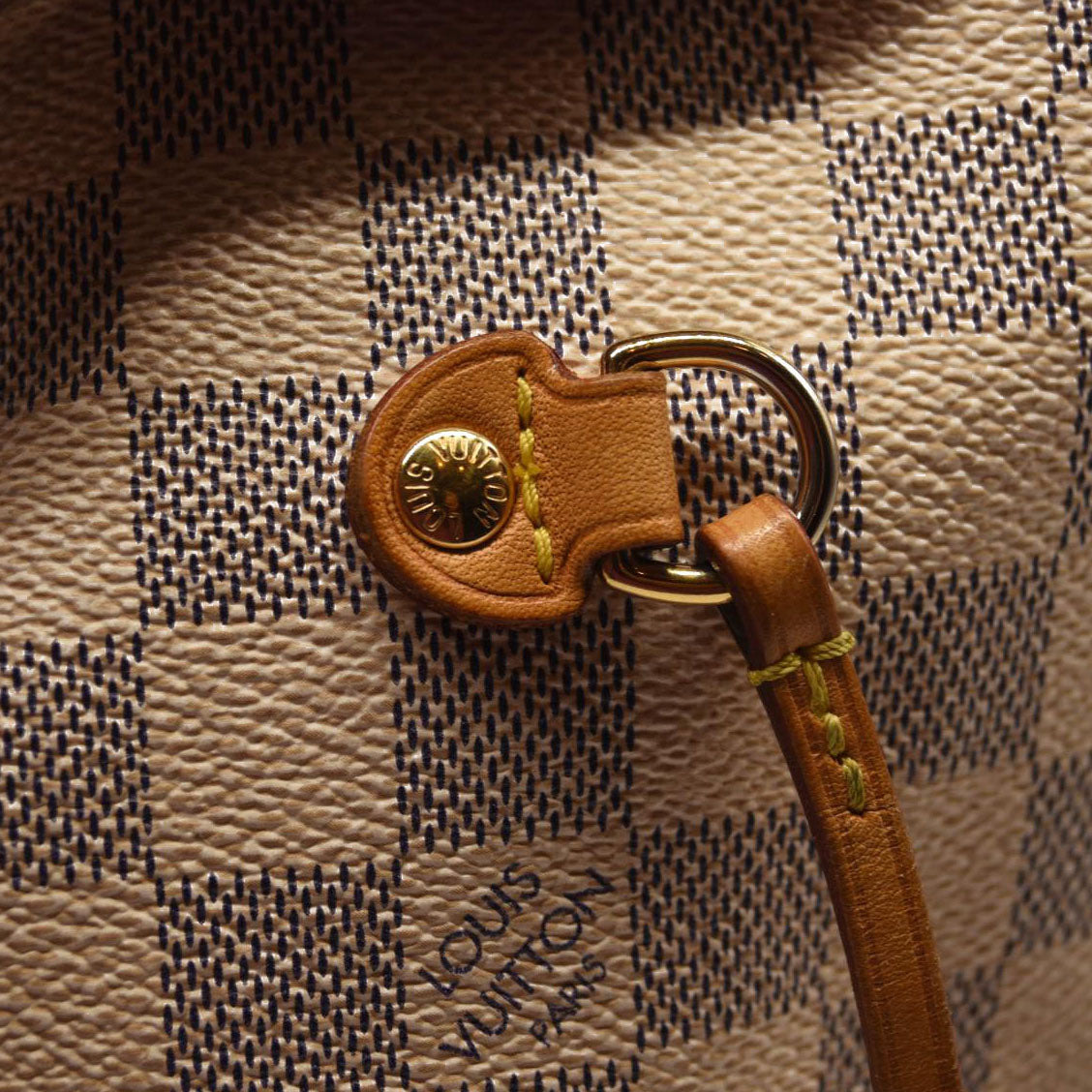 LOUIS VUITTON Damier Azur Neverfull MM