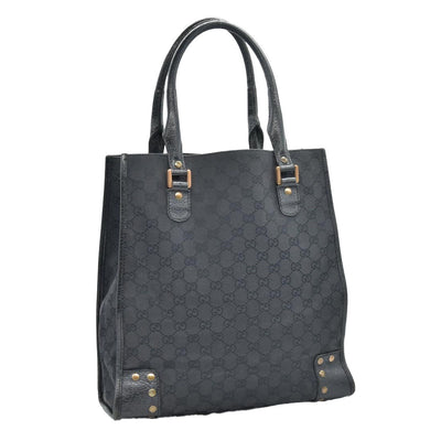 $950 CONSIGNMENT GUCCI GG Canvas Nailhead Tote