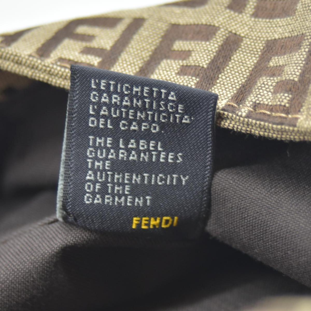 $895 CONSIGMENT FENDI Zucchino FF Vintage