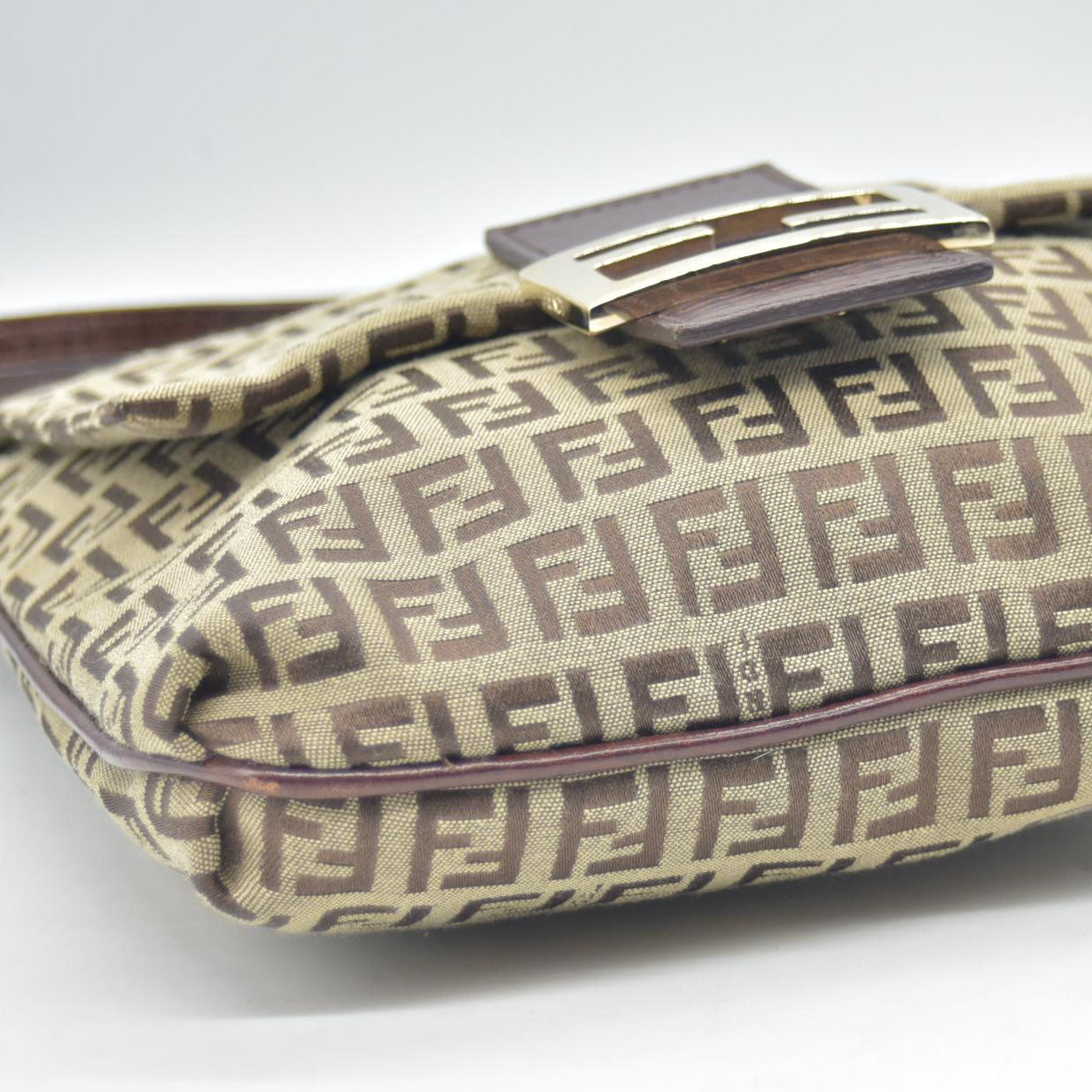 $895 CONSIGMENT FENDI Zucchino FF Vintage