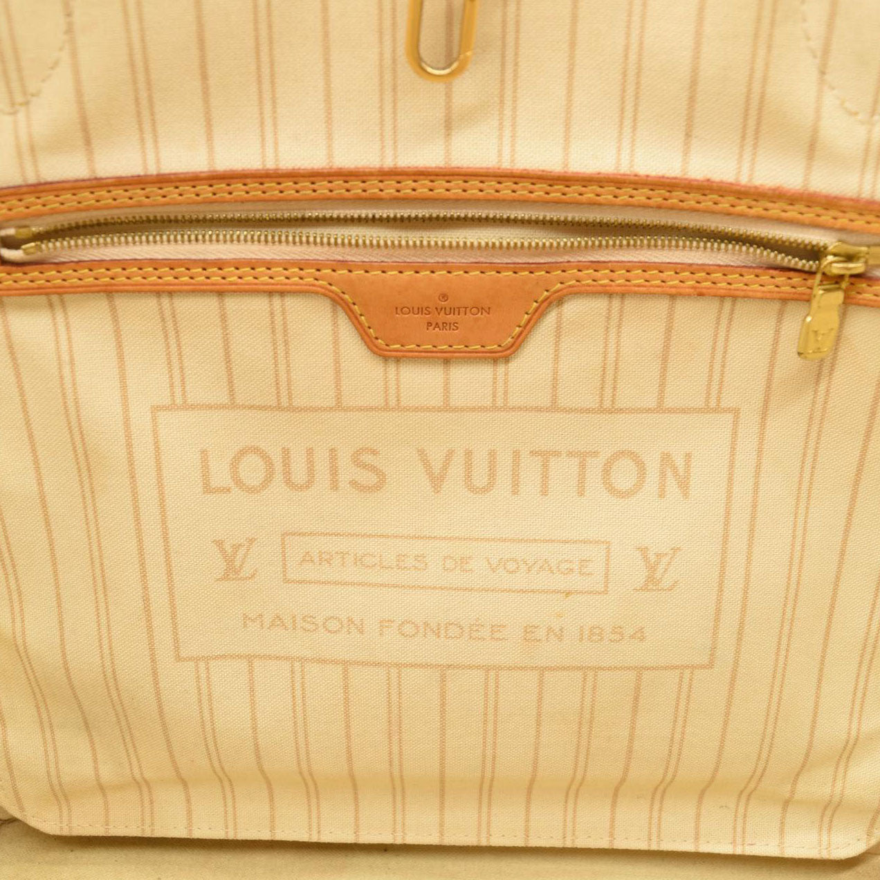 LOUIS VUITTON Damier Azur Neverfull MM