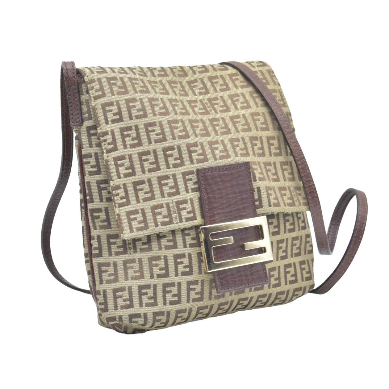 $895 CONSIGMENT FENDI Zucchino FF Vintage