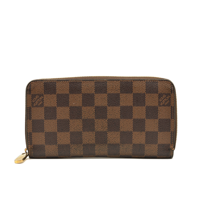 Louis Vuitton  Damier Ebene Zippy Wallet MI3192