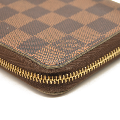 Louis Vuitton  Damier Ebene Zippy Wallet MI3192
