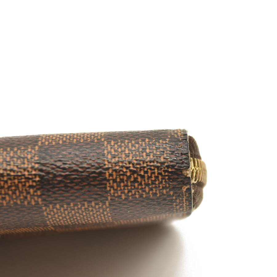 Louis Vuitton  Damier Ebene Zippy Wallet MI3192