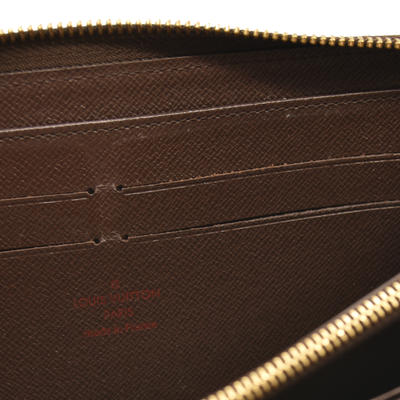 Louis Vuitton  Damier Ebene Zippy Wallet MI3192