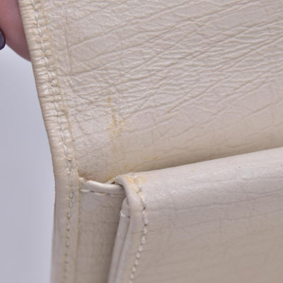 $520 GUCCI GG Canvas Continental Flap Wallet Beige CONSIGNMENT 10021578