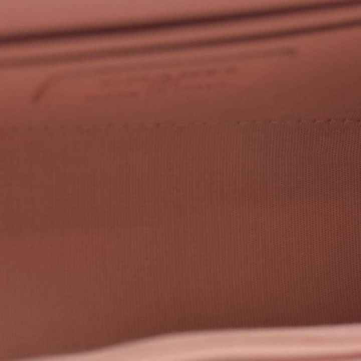 $2900 Chanel Lambskin Quilted Mini Trendy CC Clutch With Chain Light Pink