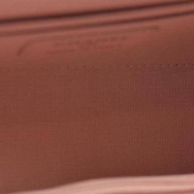 $2900 Chanel Lambskin Quilted Mini Trendy CC Clutch With Chain Light Pink