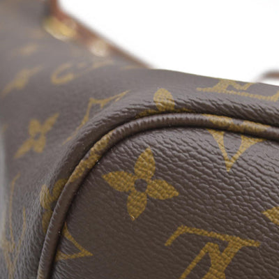 $3100 Louis Vuitton LV Monogram Neverfull Inside Out Brown with Pouch RFID