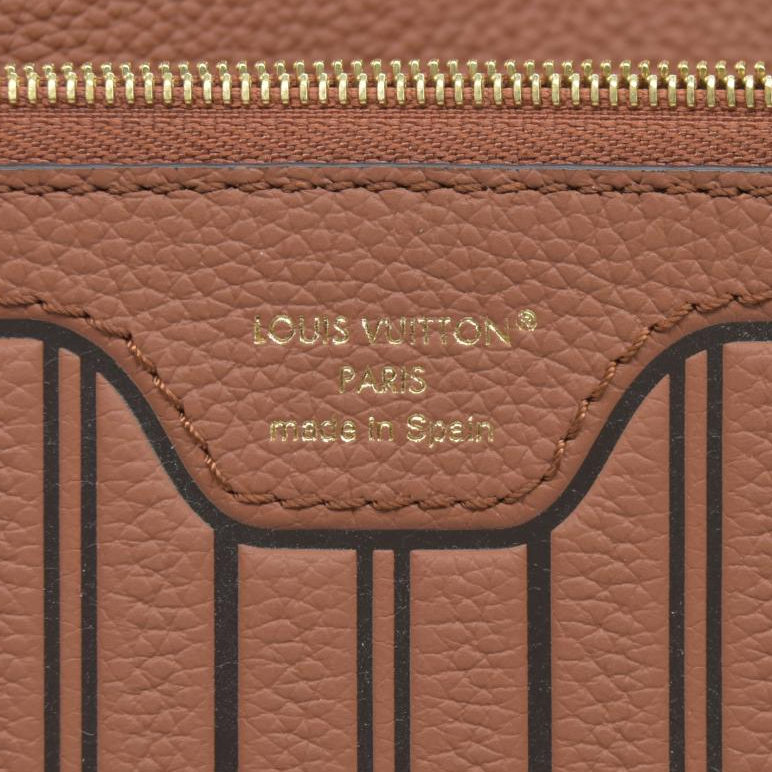 $3100 Louis Vuitton LV Monogram Neverfull Inside Out Brown with Pouch RFID