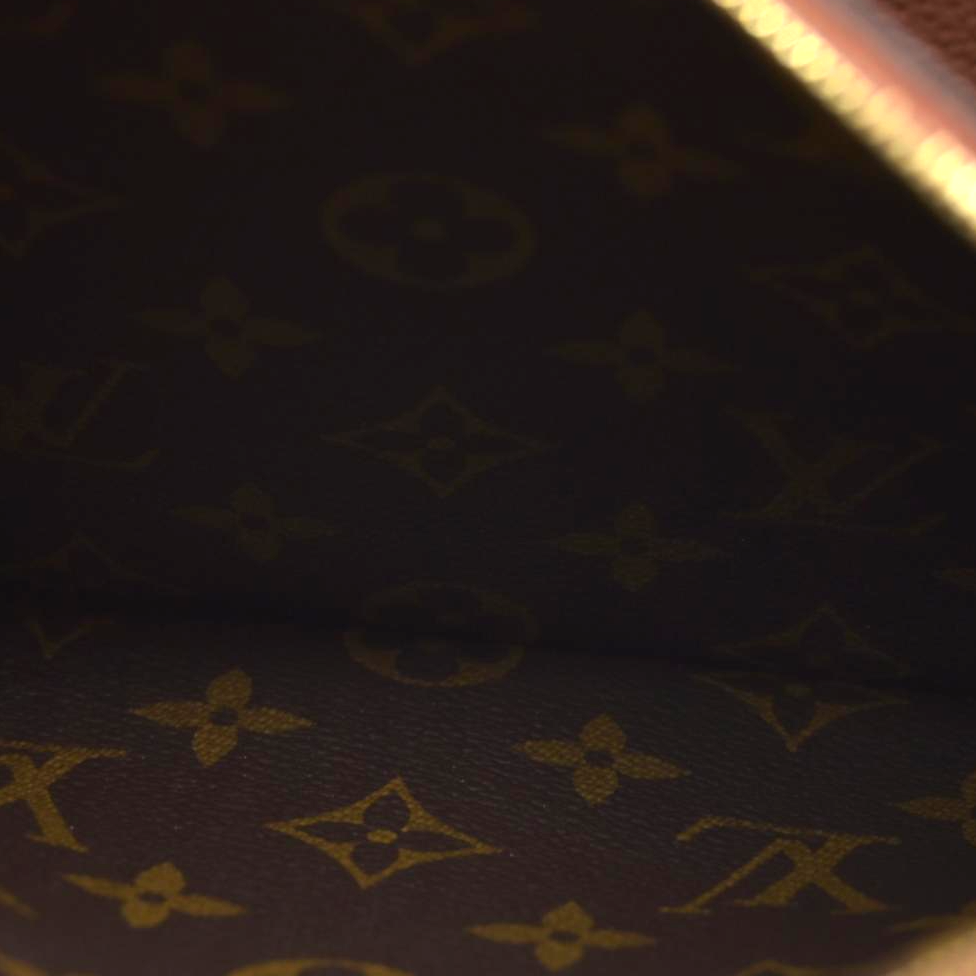 $3100 Louis Vuitton LV Monogram Neverfull Inside Out Brown with Pouch RFID