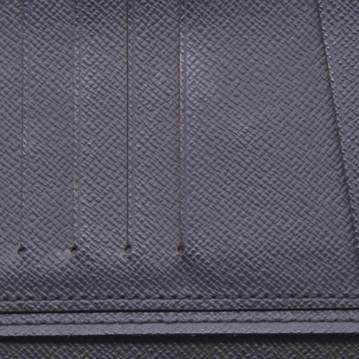 $680 LOUIS VUITTON Damier Ebene Portefeuille International Wallet Brown CONSIGNMENT 10021568