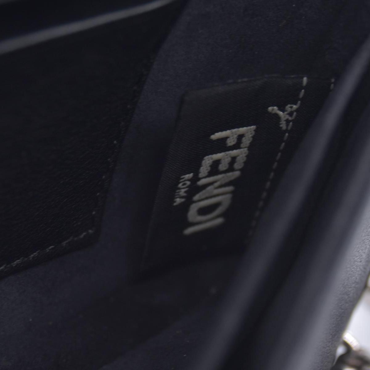 $2500 FENDI Monster Double Micro Baguette Black CONSIGNMENT