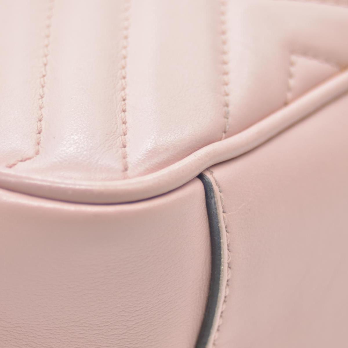 $2850 Gucci Calfskin Matelasse Small GG Marmont Shoulder Bag  CONSIGNMENT