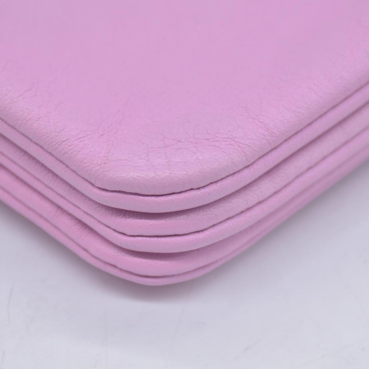 $1250 Celine Pink Leather Small Trio Crossbody Bag CONSIGNMENT 10020876