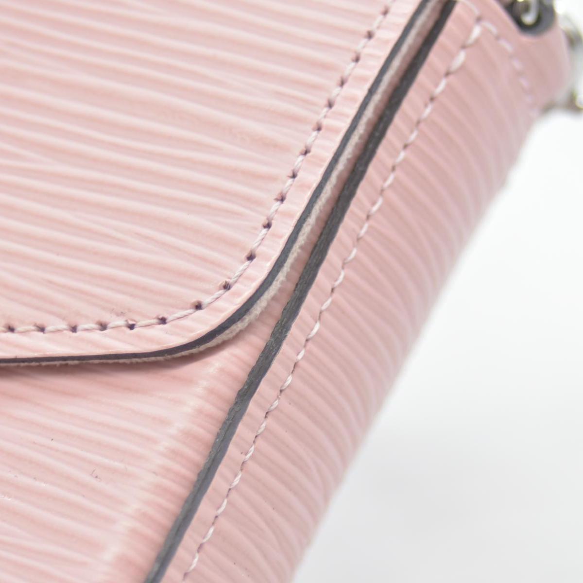 $1770 2017 Louis Vuitton Epi Leather Pochette Felicie Rose Ballerine CONSIGNMENT TJ3107