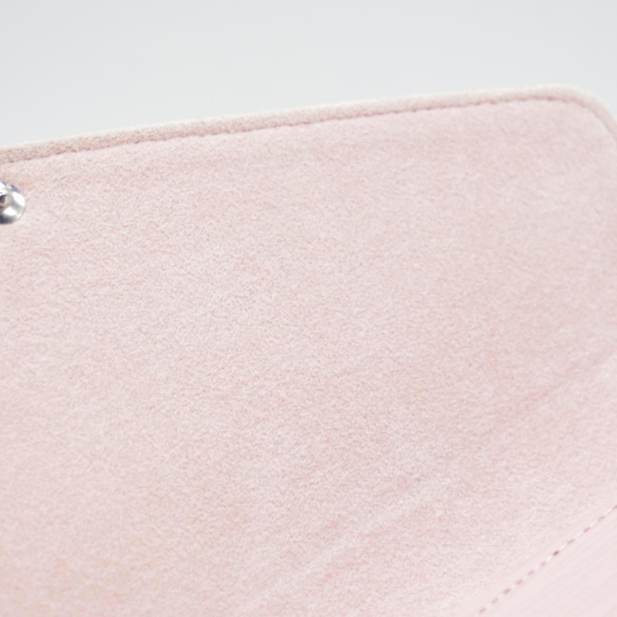 $1770 2017 Louis Vuitton Epi Leather Pochette Felicie Rose Ballerine CONSIGNMENT TJ3107