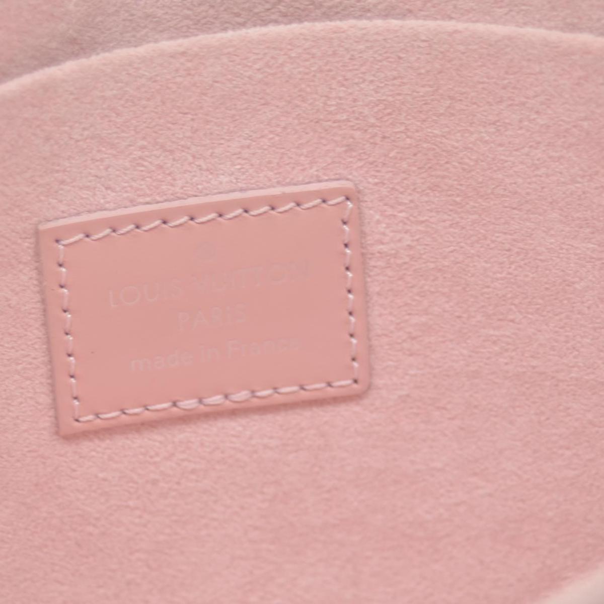 $1770 2017 Louis Vuitton Epi Leather Pochette Felicie Rose Ballerine CONSIGNMENT TJ3107
