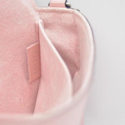 $1770 2017 Louis Vuitton Epi Leather Pochette Felicie Rose Ballerine CONSIGNMENT TJ3107