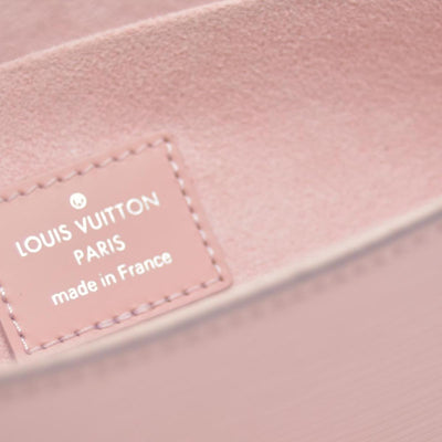 $1770 2017 Louis Vuitton Epi Leather Pochette Felicie Rose Ballerine CONSIGNMENT TJ3107