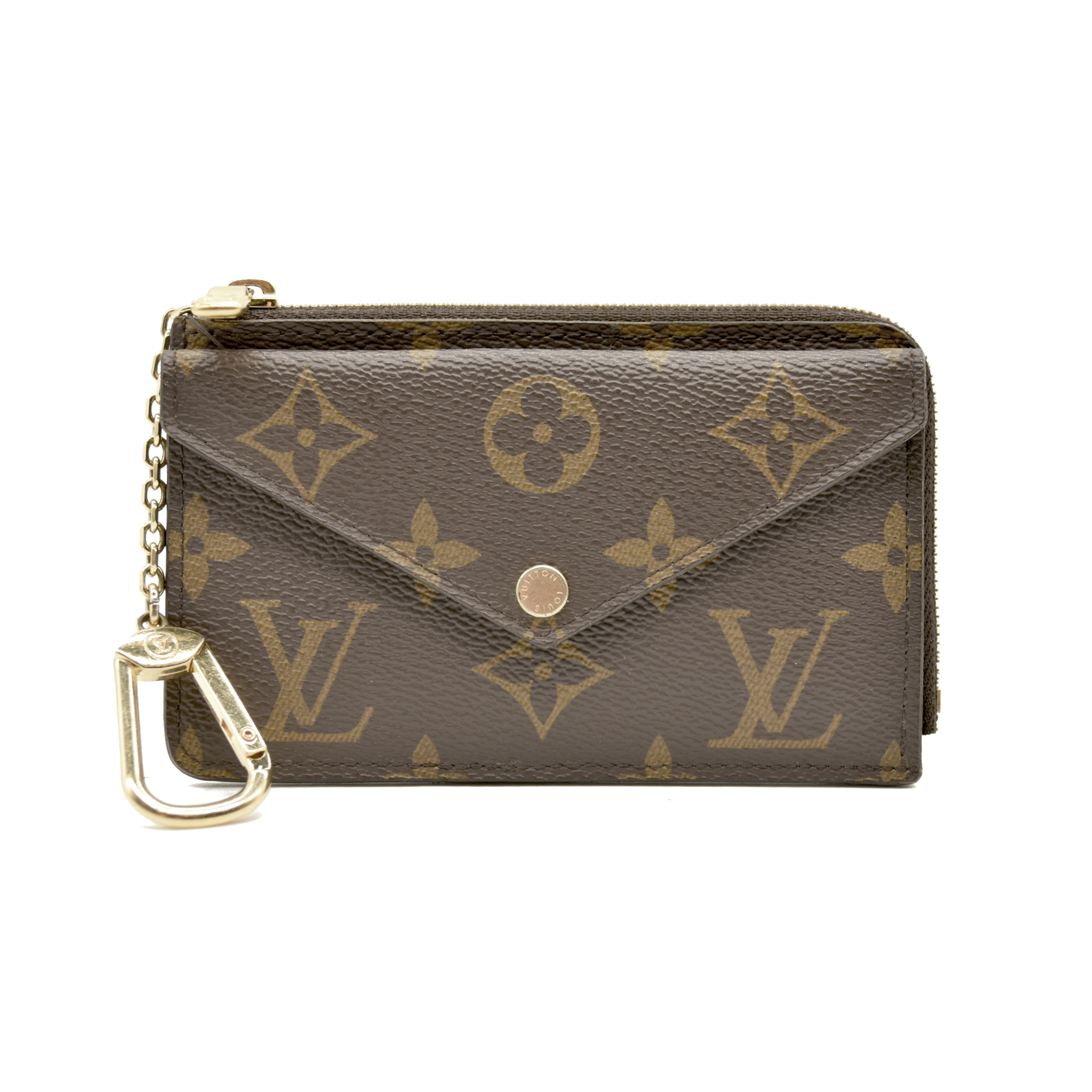Louis Vuitton  Monogram Recto Verso Card Holder Black RFID
