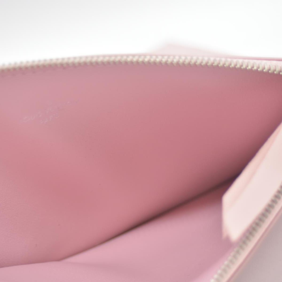 $1770 2017 Louis Vuitton Epi Leather Pochette Felicie Rose Ballerine CONSIGNMENT TJ3107