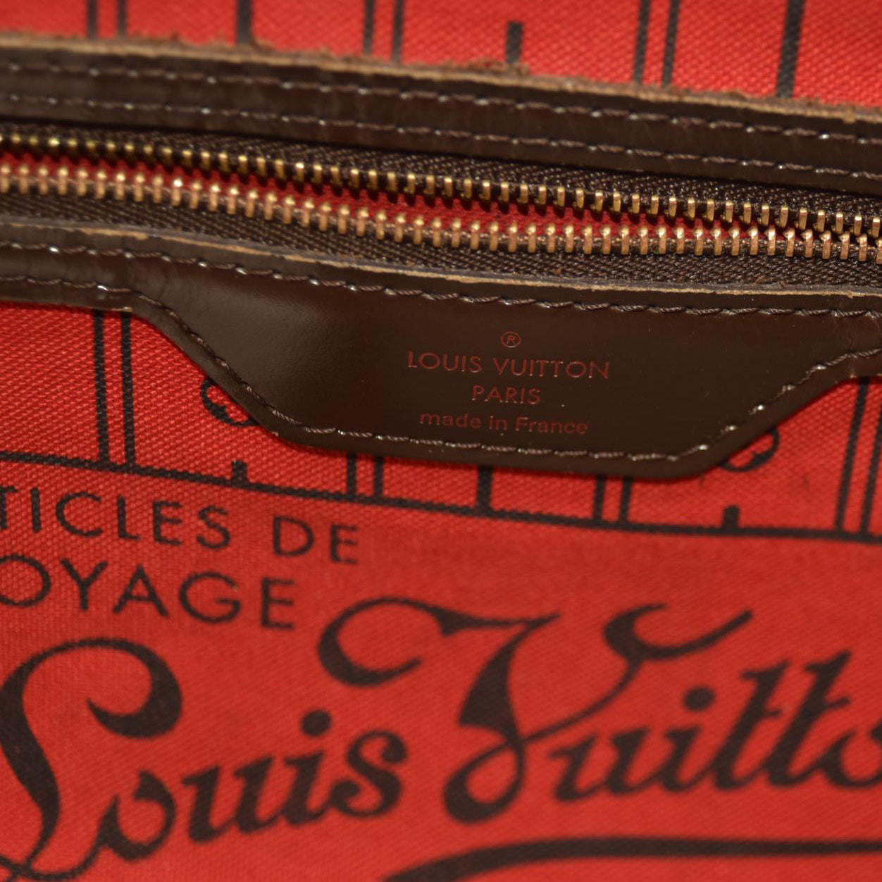 Louis Vuitton  Damier Ebene Neverfull PM