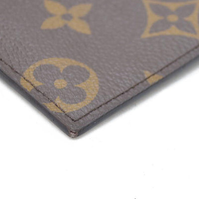 Louis Vuitton  Monogram Felicie Chain Wallet Zippered Insert Fuchsia