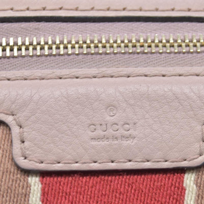 $1950 Gucci Vintage Web Boston Bag GG Canvas Medium Tote Bag