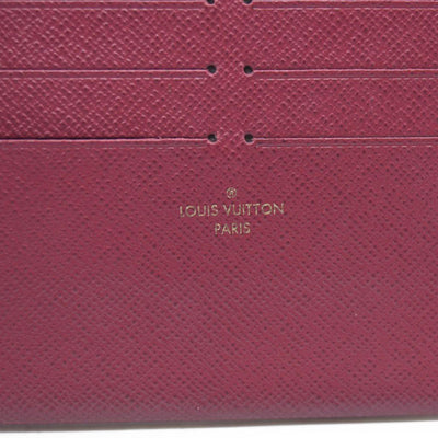 Louis Vuitton  Calfskin Pochette Felicie Card Holder Insert Fuchsia