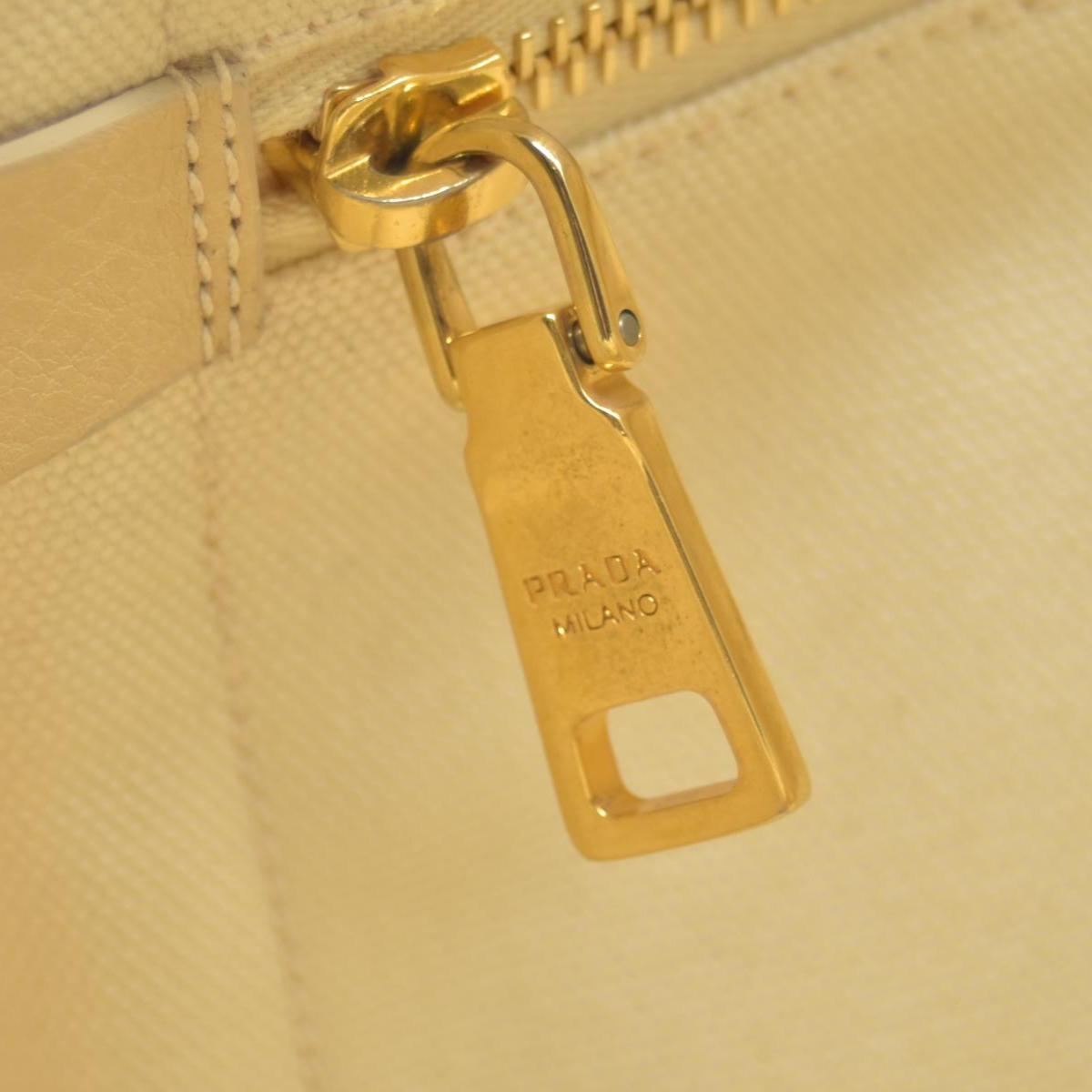 $800 CONSIGNMENT PRADA Canapa Logo Tote Grezzo