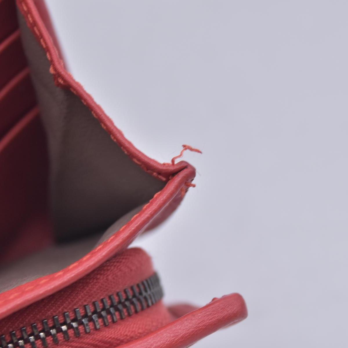 $820 BOTTEGA VENETA Nappa Intrecciato Snakeskin Continental Flap Wallet Coral PinkCONSIGNMENT 10021561