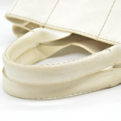 $800 CONSIGNMENT PRADA Canapa Logo Tote Grezzo