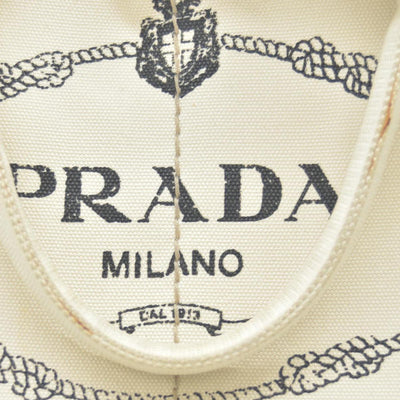 $800 CONSIGNMENT PRADA Canapa Logo Tote Grezzo
