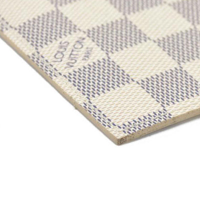 $1580 Louis Vuitton Damier Azur Pochette Félicie Wallet Zippered Insert Rose Ballerine