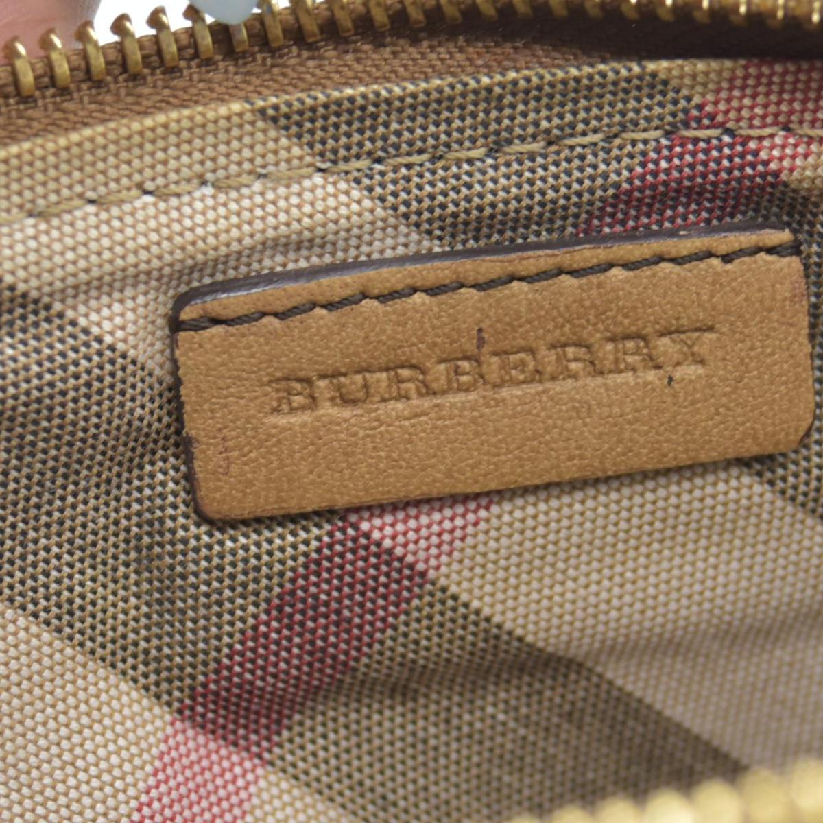 $990 Burberry  Leather Fold Over Wristlet Clutch CONSIGNMENT