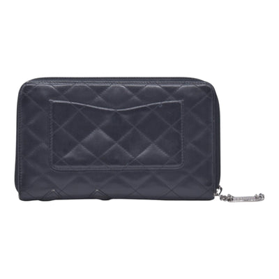 $1150 CHANEL Chanel Black Caviar CC Zip Organizer Wallet CONSIGNMENT 10021557