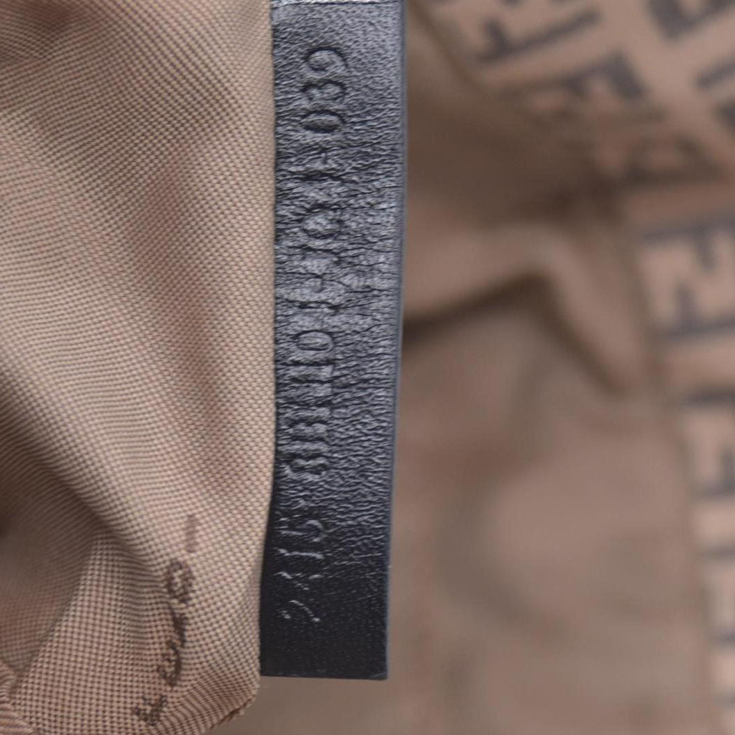 $850 FENDI Zucca Spalmati Medium Roll Tote Tobacco CONSIGNMENT