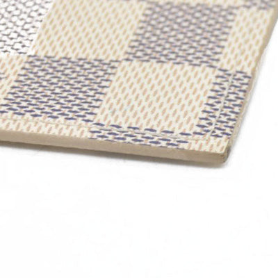 $1580 Louis Vuitton Damier Azur Pochette Félicie Wallet Zippered Insert Rose Ballerine