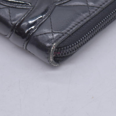 $1150 CHANEL Chanel Black Caviar CC Zip Organizer Wallet CONSIGNMENT 10021557