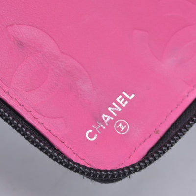 $1150 CHANEL Chanel Black Caviar CC Zip Organizer Wallet CONSIGNMENT 10021557