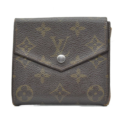 $650 1986 Louis Vuitton Monogram Portefeiulle Elise Trifold Wallet
