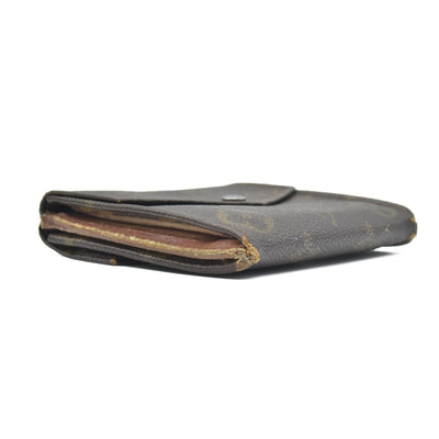 $650 Louis Vuitton Monogram Portefeiulle Elise Trifold Wallet 823