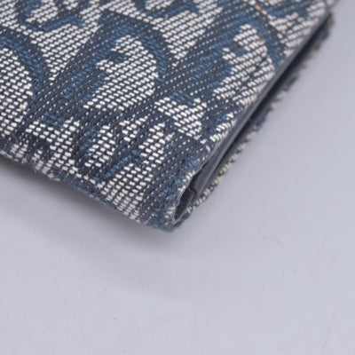 $720 CHRISTIAN DIOR Christian Dior Oblique Trotter Canvas Wallet CONSIGNMENT 10021569