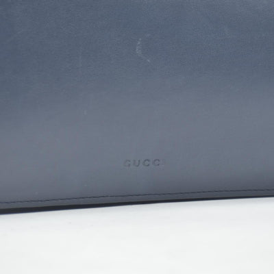 $3500 CONSIGNMENT GUCCI Moon Calfskin Web Medium Dionysus Bamboo Top Handle Bag Blue Emerald Hibiscus Red